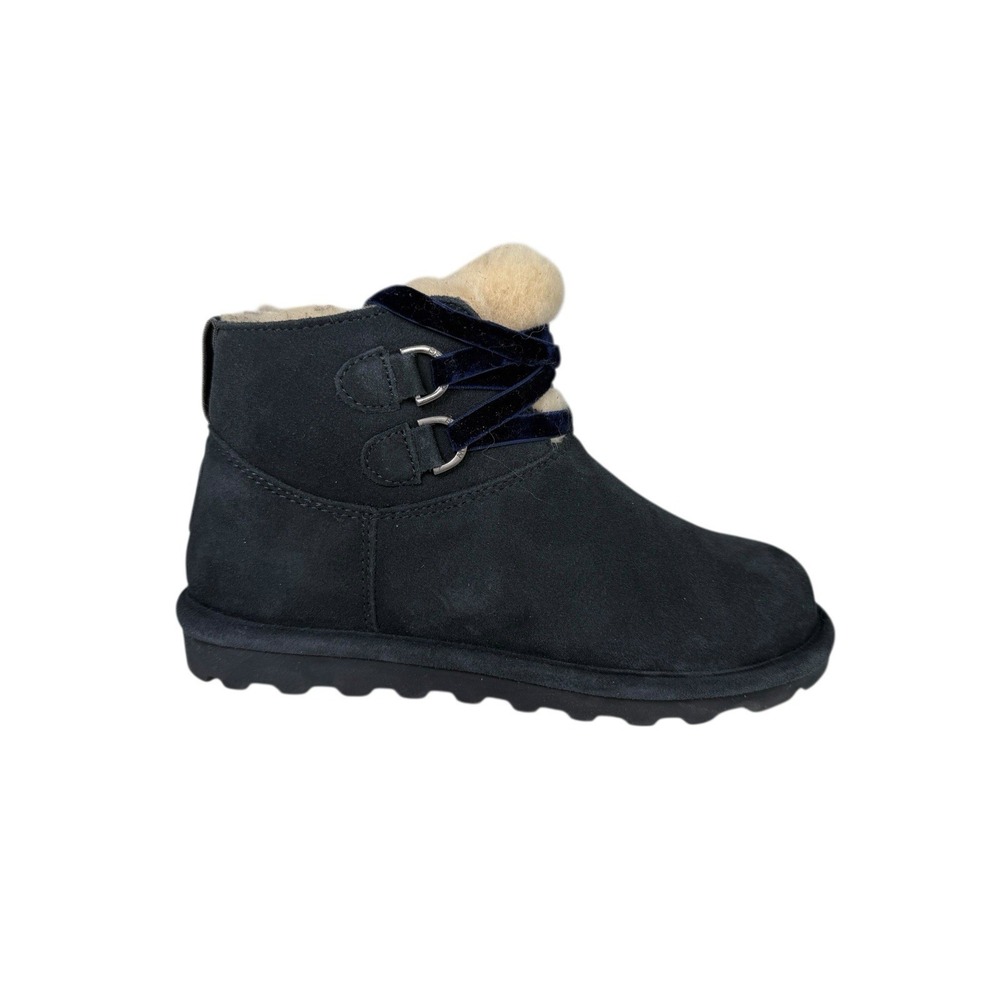 Bearpaw Jessica Women's Ankle Boots‎ Blue Suede Size 7 No Box
